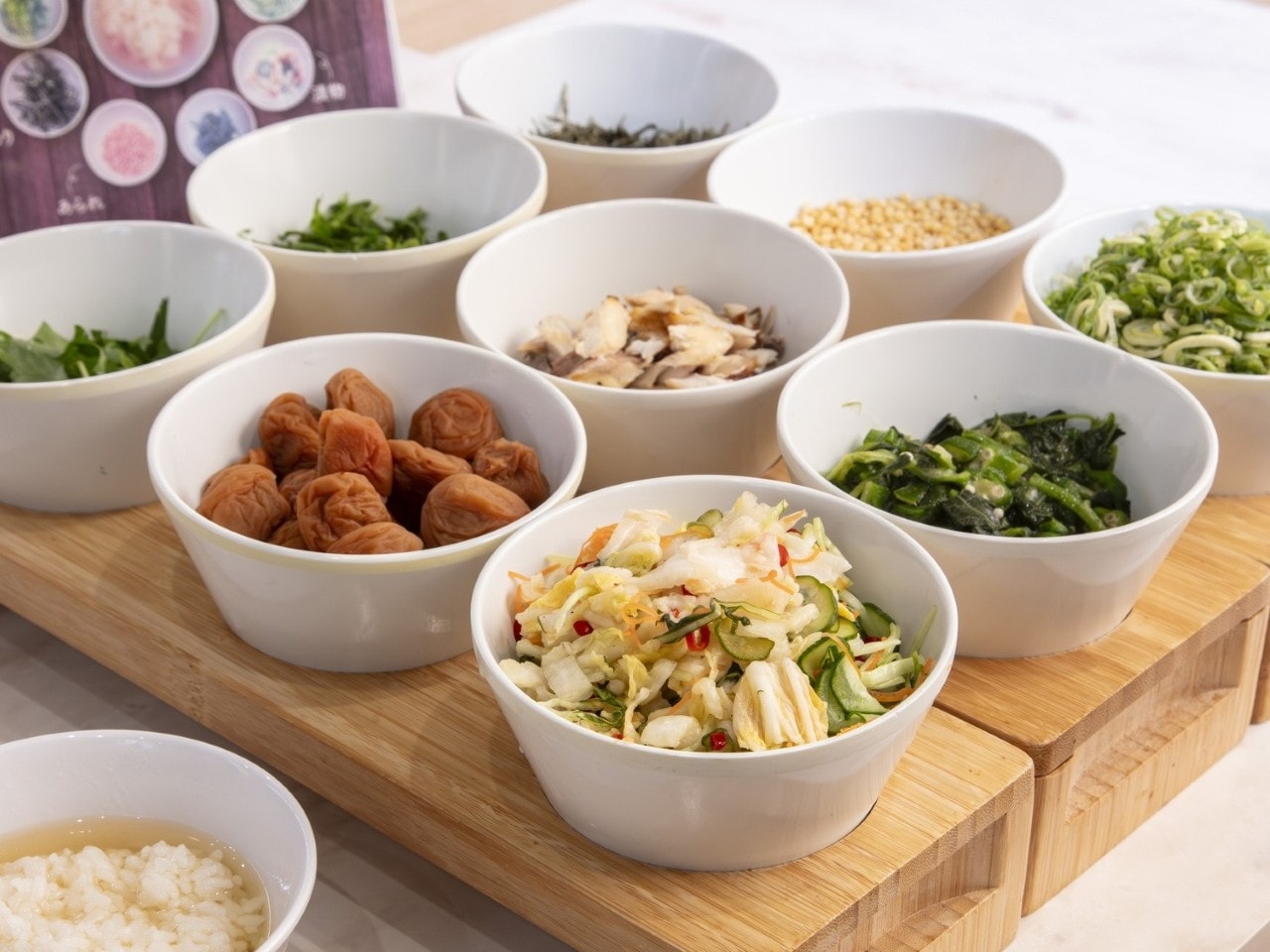 お茶漬けコーナー